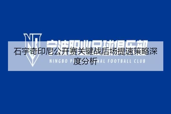 石宇奇印尼公开赛关键战后场提速策略深度分析